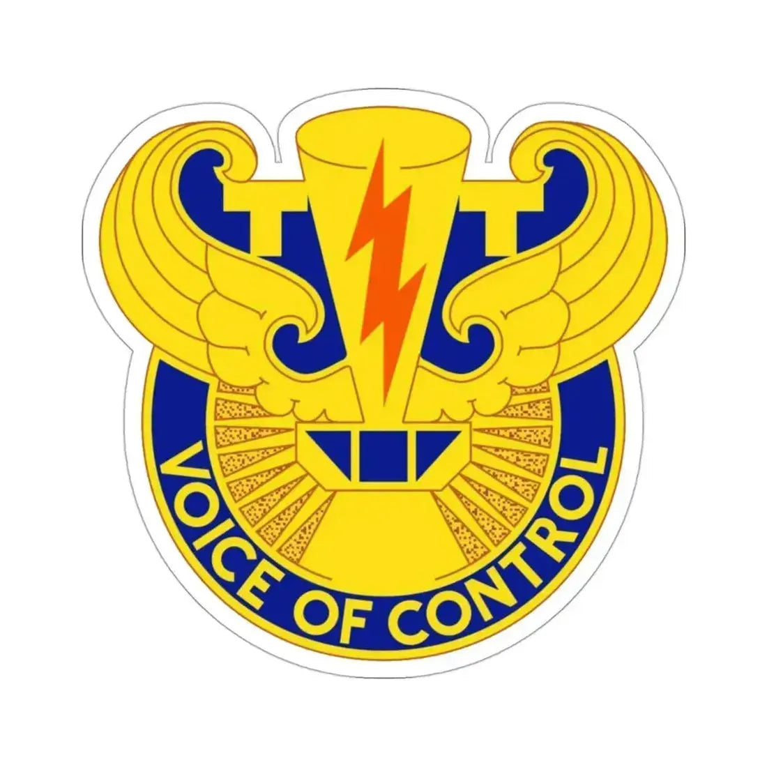 59th Air Traffic Control Battalion (U.S. Army) STICKER Vinyl Die-Cut Decal 3 Inch - The Sticker Space