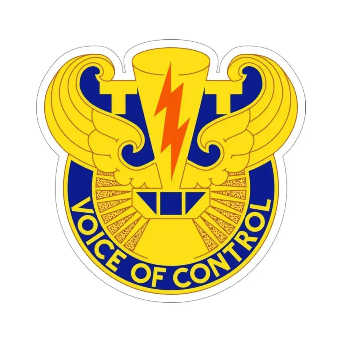 59th Air Traffic Control Battalion (U.S. Army) STICKER Vinyl Die-Cut Decal 3 Inch - The Sticker Space