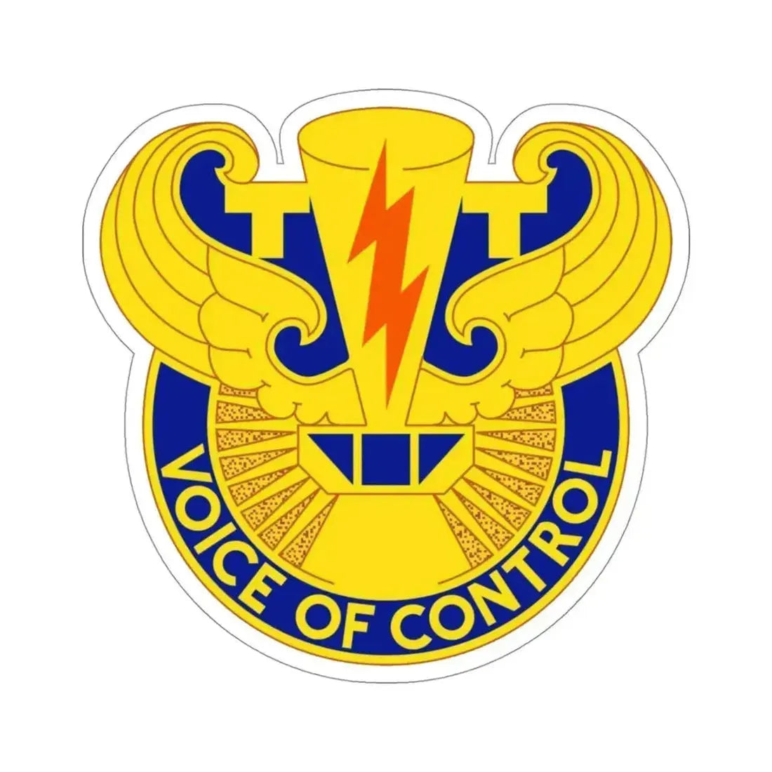 59th Air Traffic Control Battalion (U.S. Army) STICKER Vinyl Die-Cut Decal 4 Inch - The Sticker Space