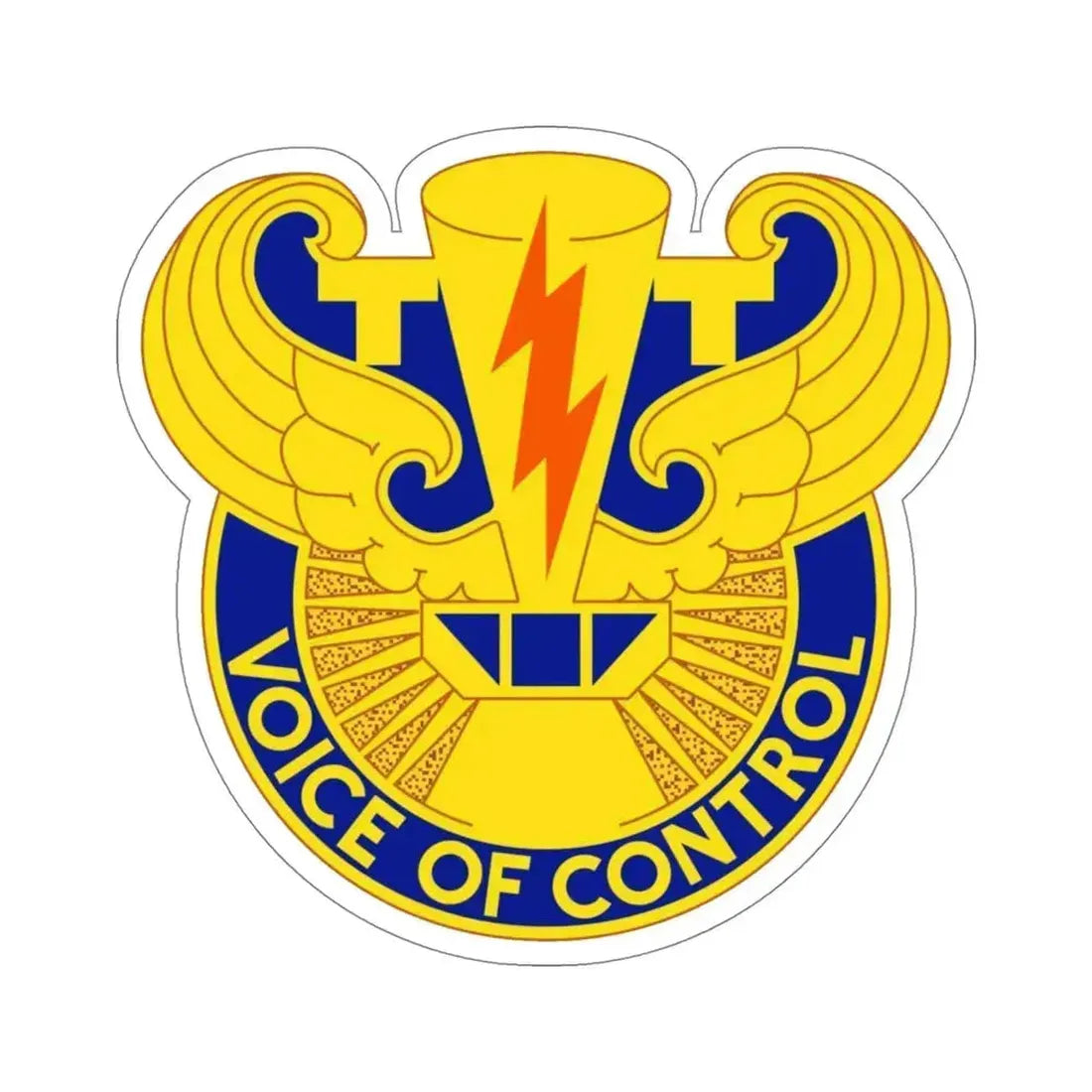 59th Air Traffic Control Battalion (U.S. Army) STICKER Vinyl Die-Cut Decal 5 Inch - The Sticker Space