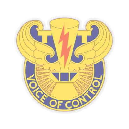 59th Air Traffic Control Battalion (U.S. Army) STICKER Vinyl Kiss-Cut Decal 2 Inch Transparent - The Sticker Space