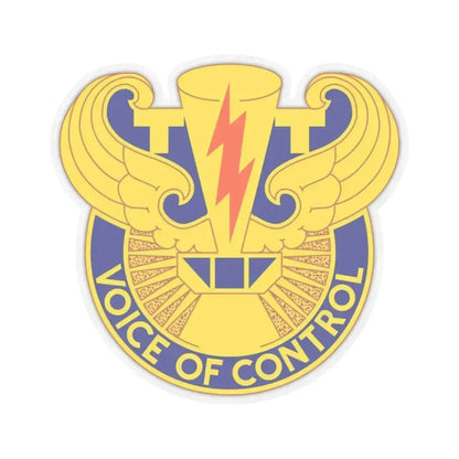 59th Air Traffic Control Battalion (U.S. Army) STICKER Vinyl Kiss-Cut Decal 6 Inch Transparent - The Sticker Space
