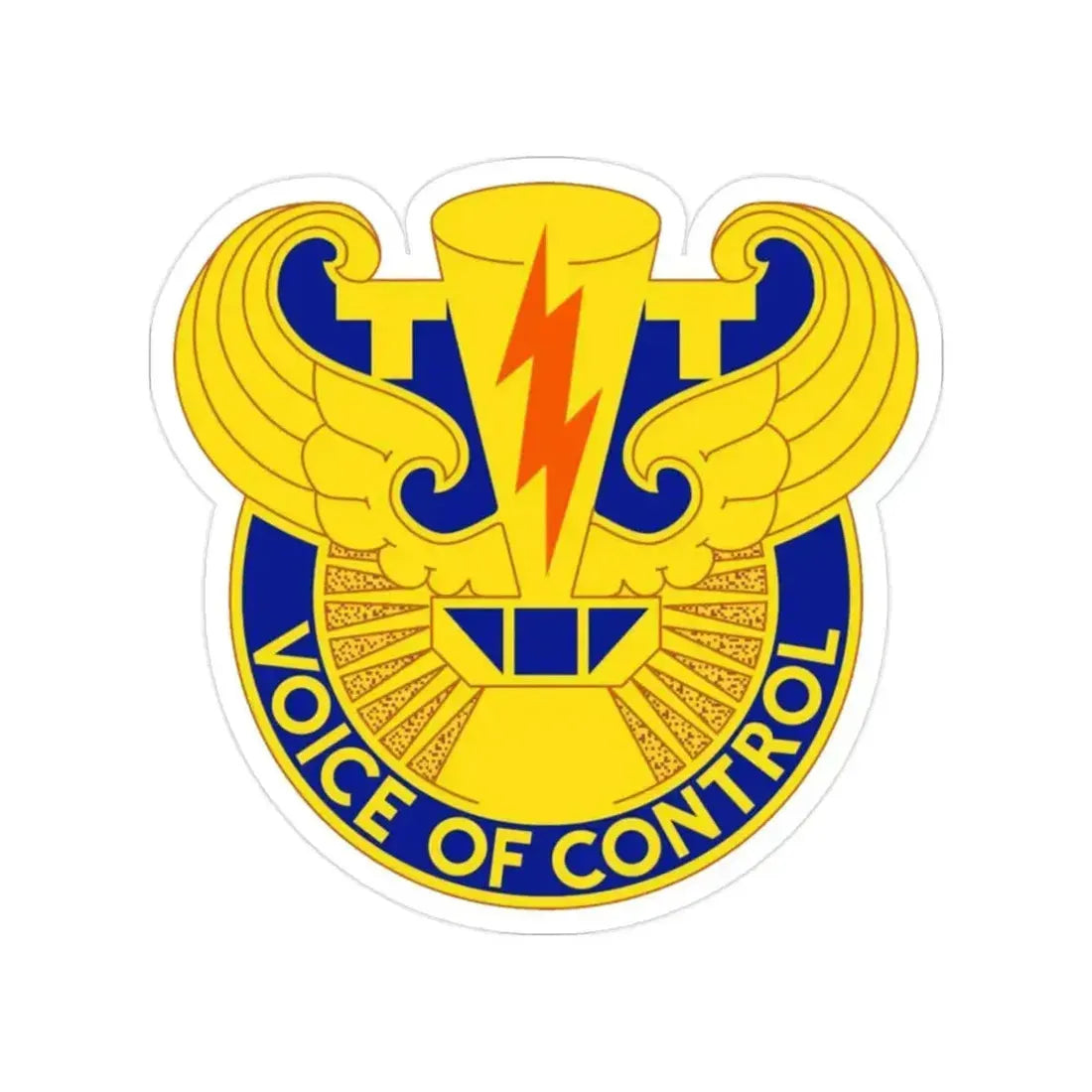 59th Air Traffic Control Battalion (U.S. Army) Transparent STICKER Die-Cut Vinyl Decal 2 Inch - The Sticker Space