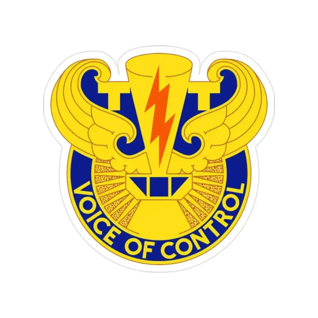 59th Air Traffic Control Battalion (U.S. Army) Transparent STICKER Die-Cut Vinyl Decal 2 Inch - The Sticker Space