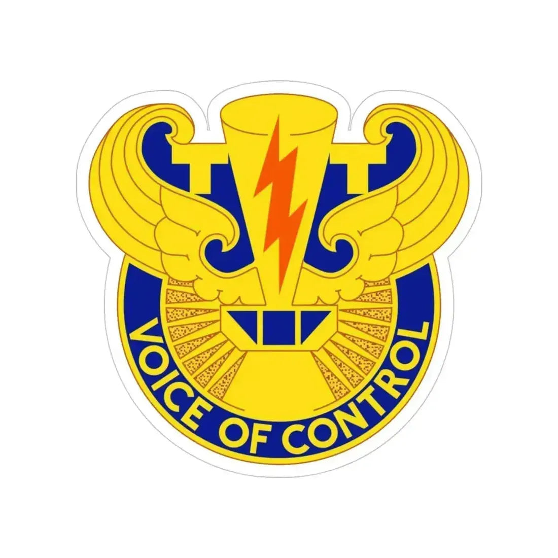 59th Air Traffic Control Battalion (U.S. Army) Transparent STICKER Die-Cut Vinyl Decal 4 Inch - The Sticker Space