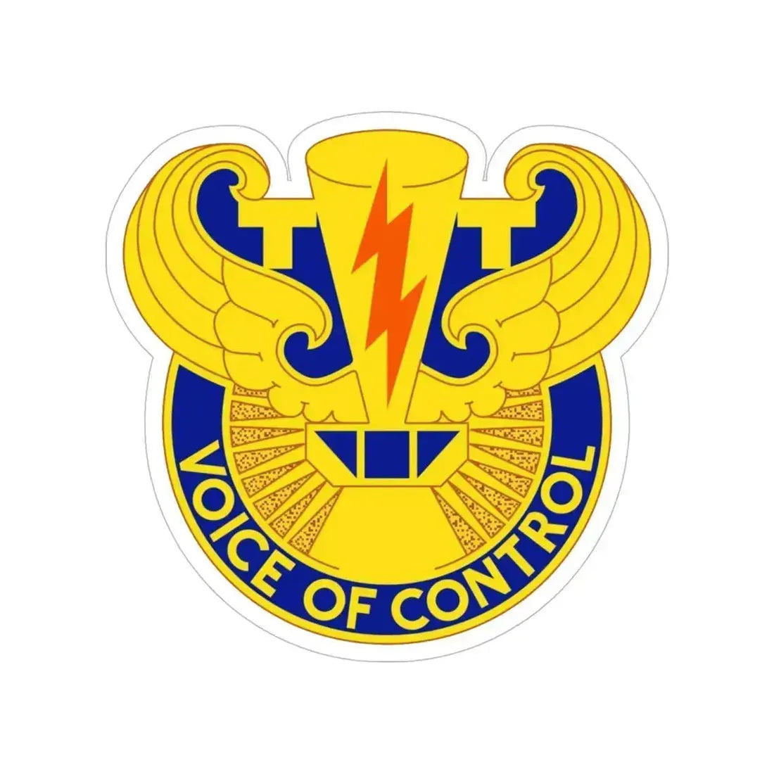59th Air Traffic Control Battalion (U.S. Army) Transparent STICKER Die-Cut Vinyl Decal 6 Inch - The Sticker Space