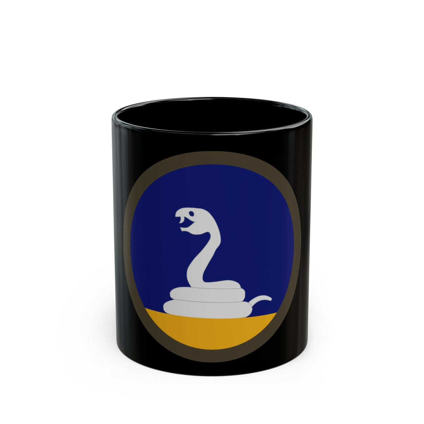 59th Infantry Div (U.S. Army) Black Coffee Mug-11oz-The Sticker Space