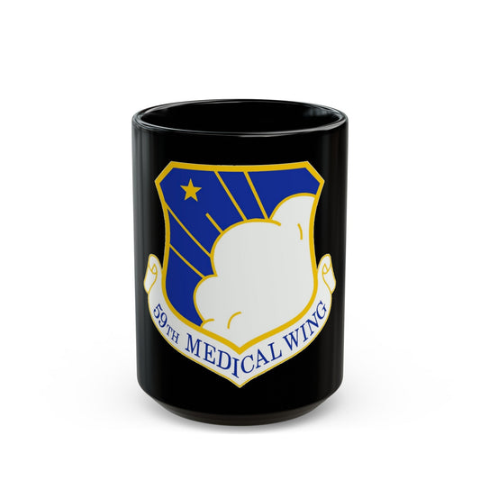 59th Medical Wing (U.S. Air Force) Black Coffee Mug-15oz-The Sticker Space