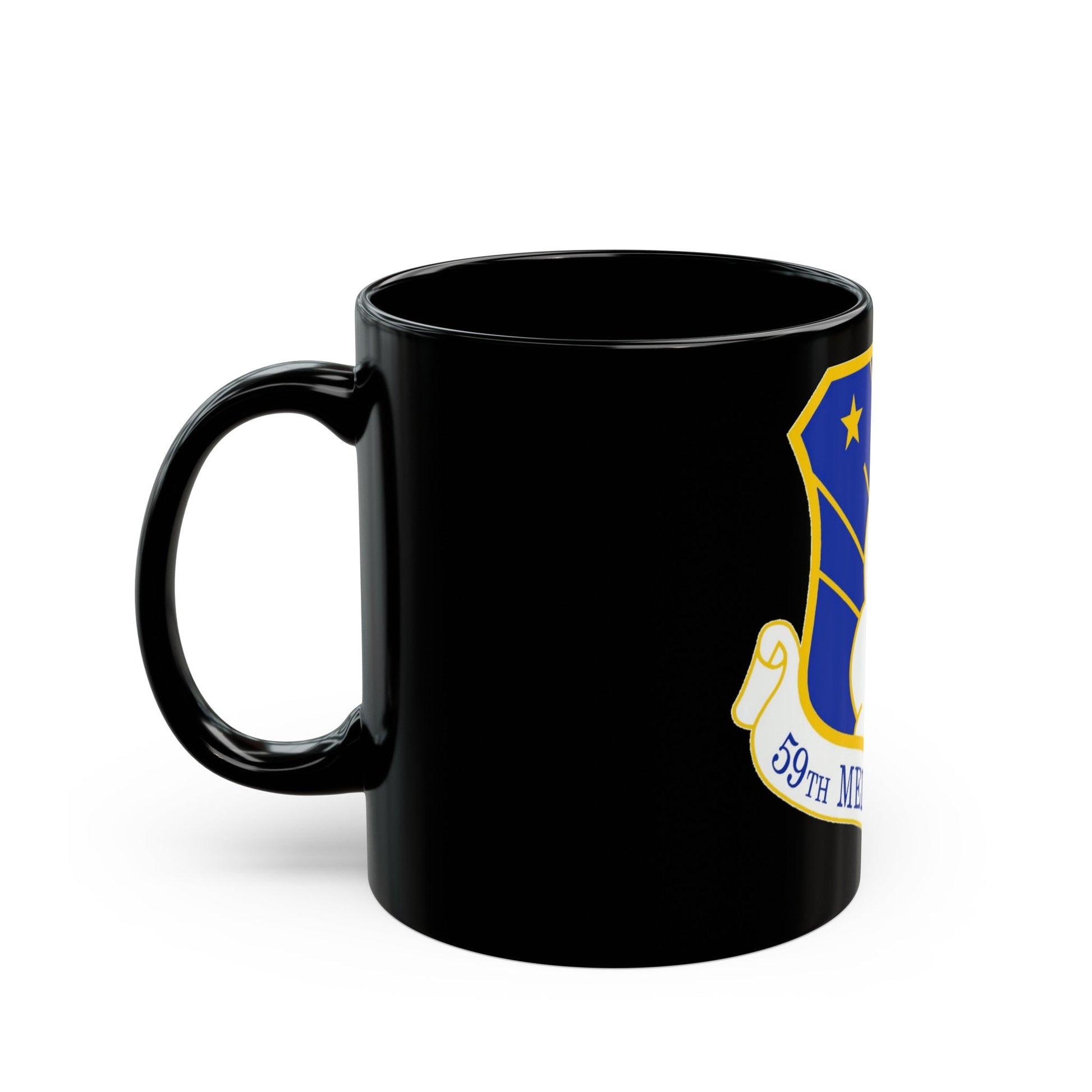 59th Medical Wing (U.S. Air Force) Black Coffee Mug-The Sticker Space