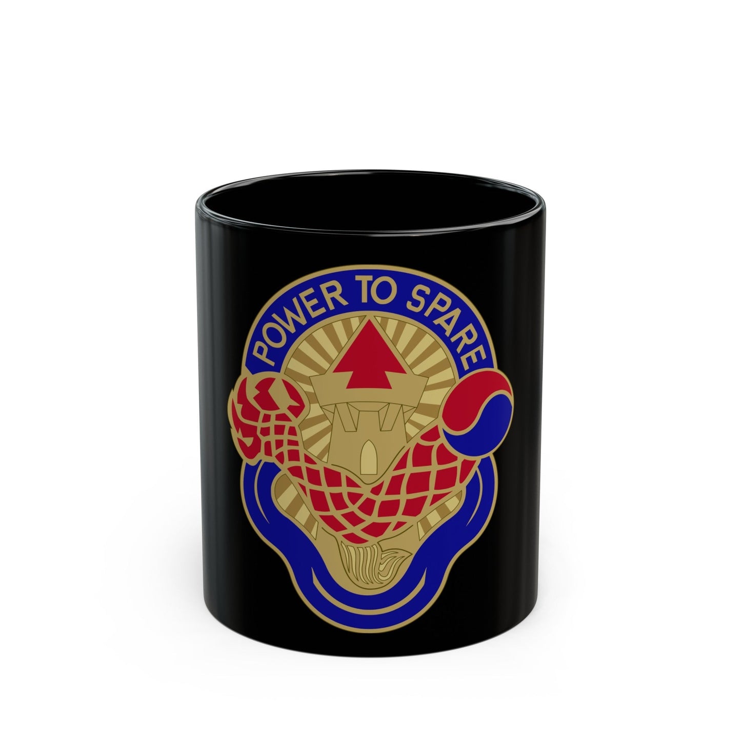 59th Ordnance Brigade 2 (U.S. Army) Black Coffee Mug-11oz-The Sticker Space