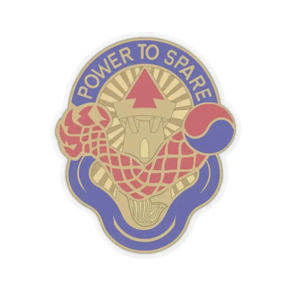 59th Ordnance Brigade 2 (U.S. Army) STICKER Vinyl Kiss-Cut Decal 2 Inch Transparent - The Sticker Space