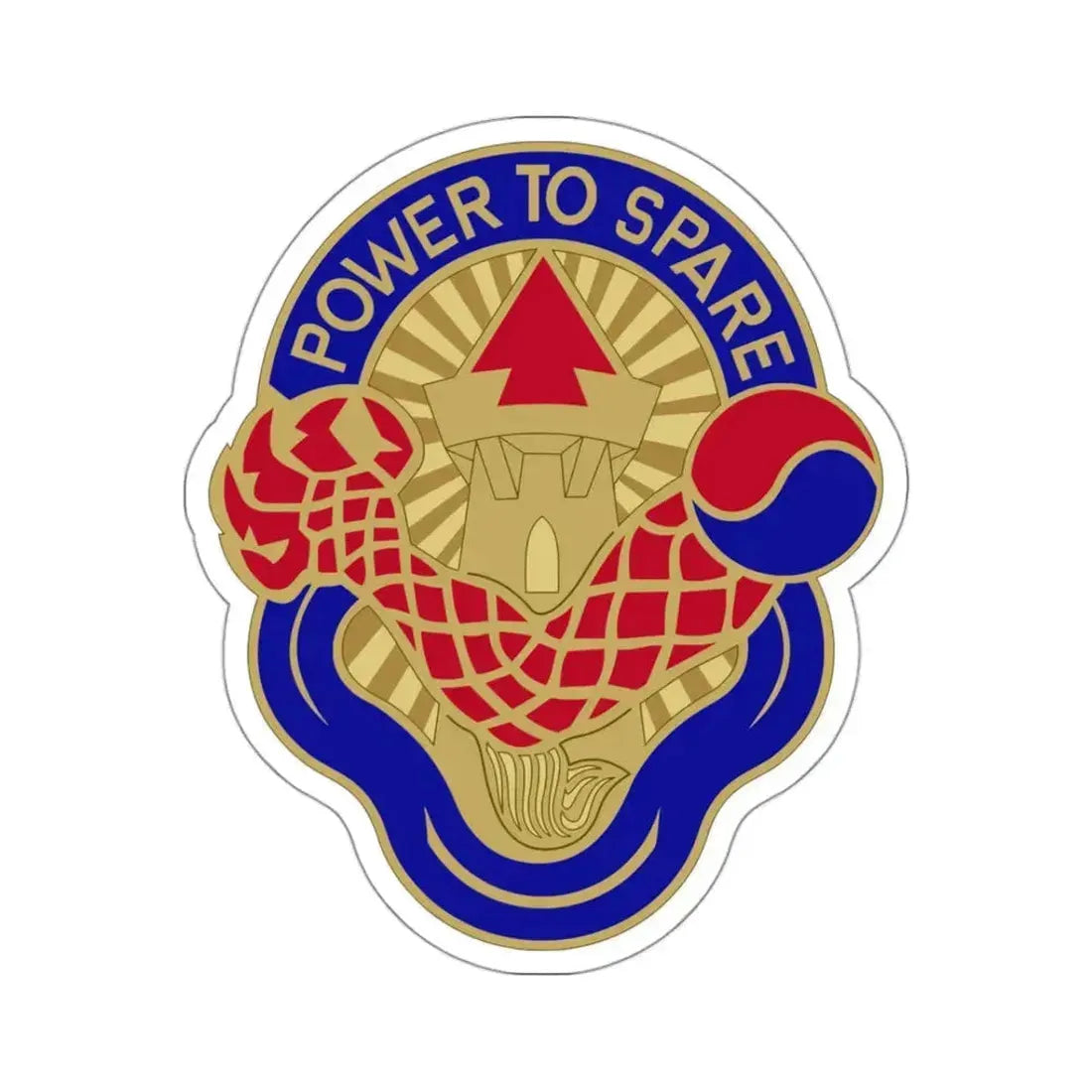 59th Ordnance Brigade 2 (U.S. Army) STICKER Vinyl Kiss-Cut Decal 3 Inch White - The Sticker Space