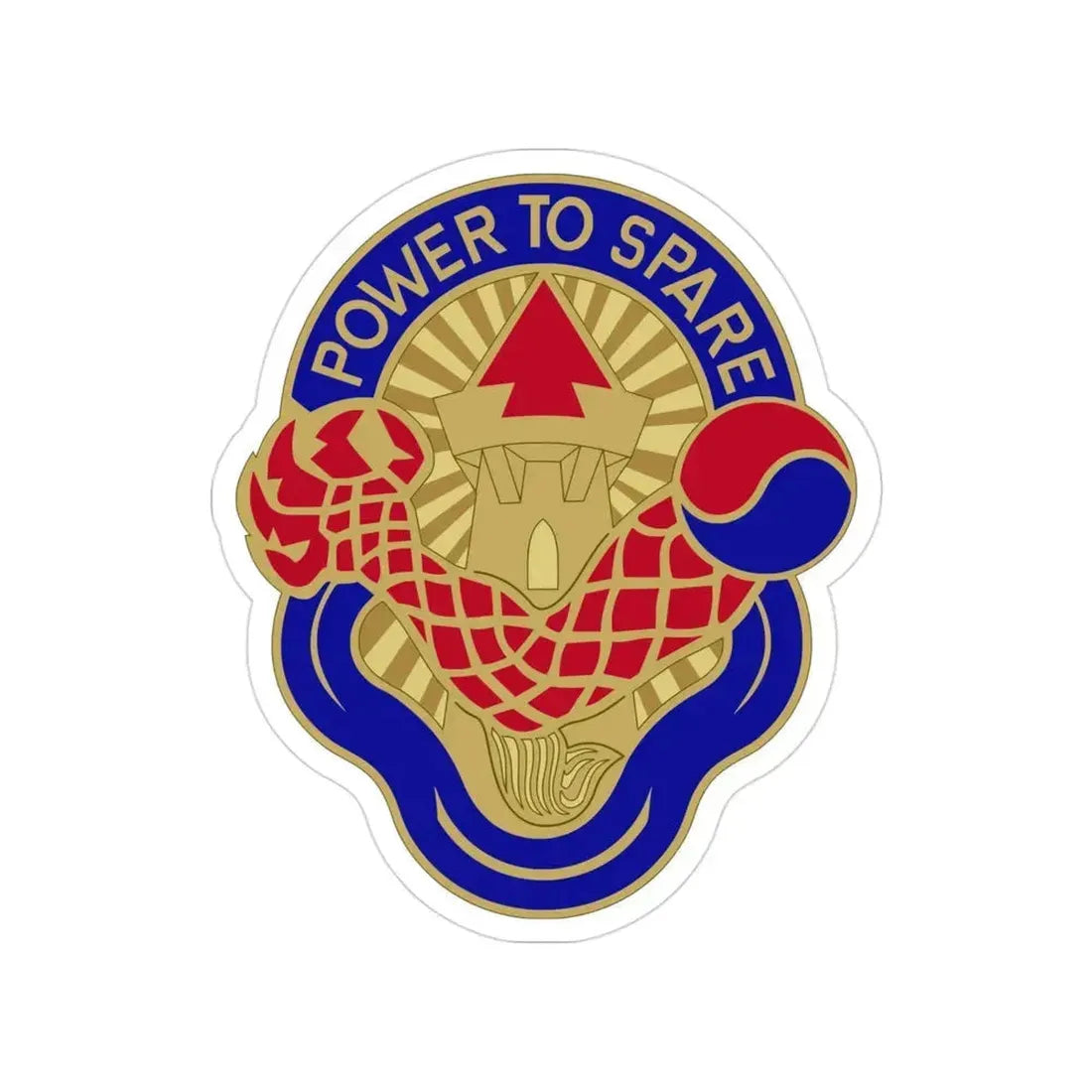 59th Ordnance Brigade 2 (U.S. Army) Transparent STICKER Die-Cut Vinyl Decal 3 Inch - The Sticker Space