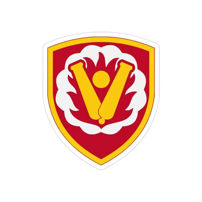 59th Ordnance Brigade (U.S. Army) REVERSE PRINT Transparent Die-Cut STICKER - The Sticker Space