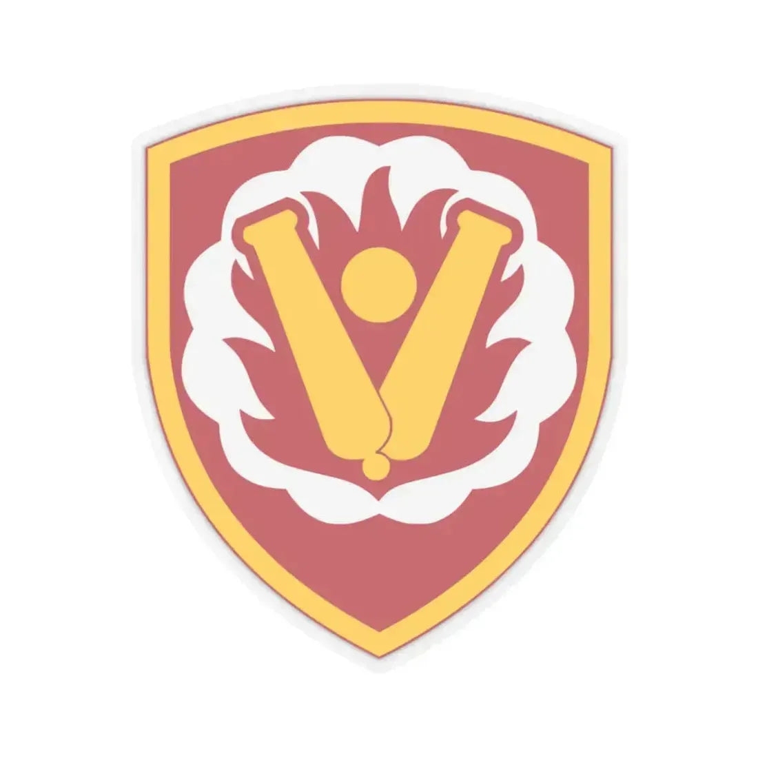 59th Ordnance Brigade (U.S. Army) STICKER Vinyl Kiss-Cut Decal 3 Inch Transparent - The Sticker Space