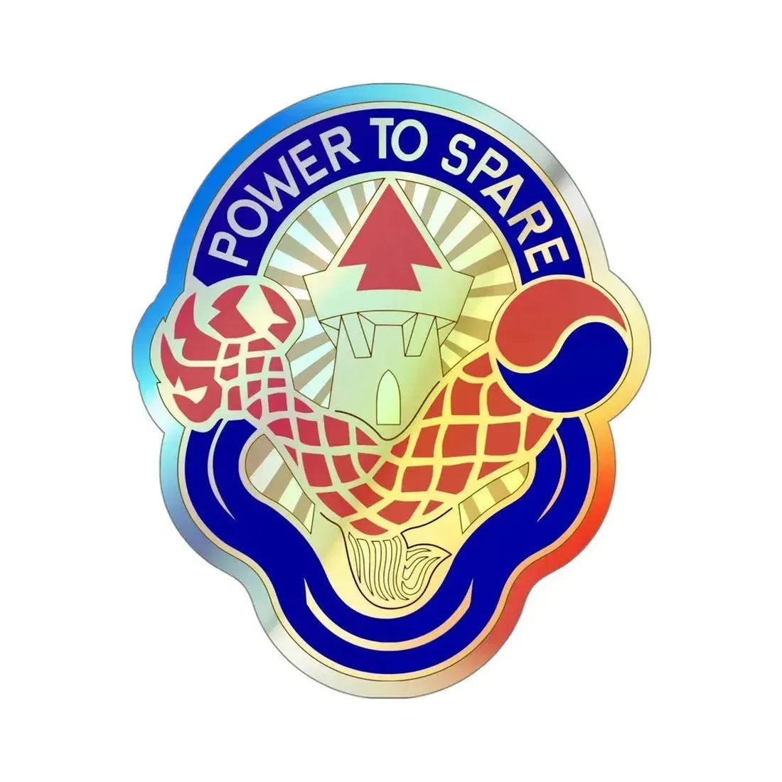 59th Ordnance Brigade v2 (U.S. Army) Holographic STICKER Die-Cut Vinyl Decal - The Sticker Space