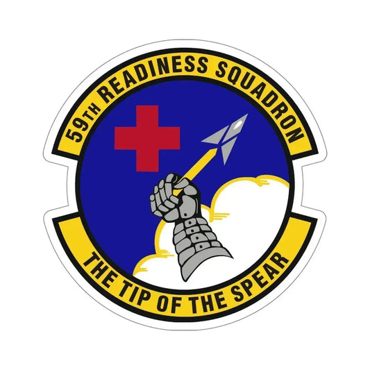 59th Readiness Squadron (U.S. Air Force) STICKER Vinyl Die-Cut Decal 6 Inch - The Sticker Space