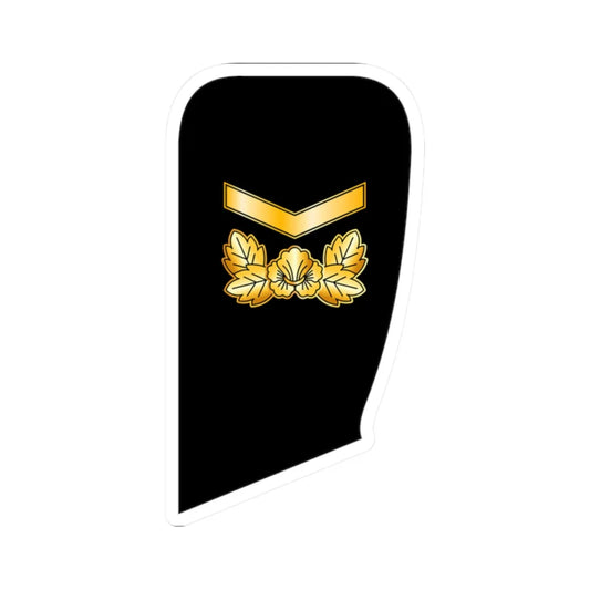 5.SKN PO1 (Korea) (Military Rank) STICKER Vinyl Kiss-Cut Decal 2 Inch White - The Sticker Space