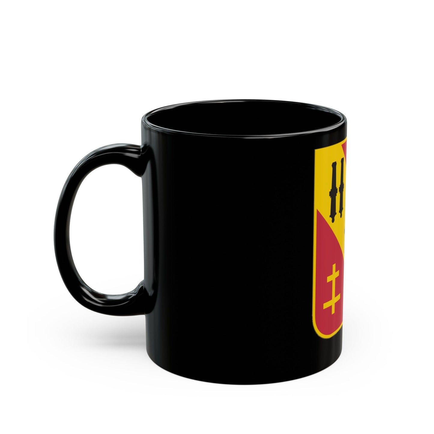 5th Air Defense Artillery (U.S. Army) Black Coffee Mug-The Sticker Space