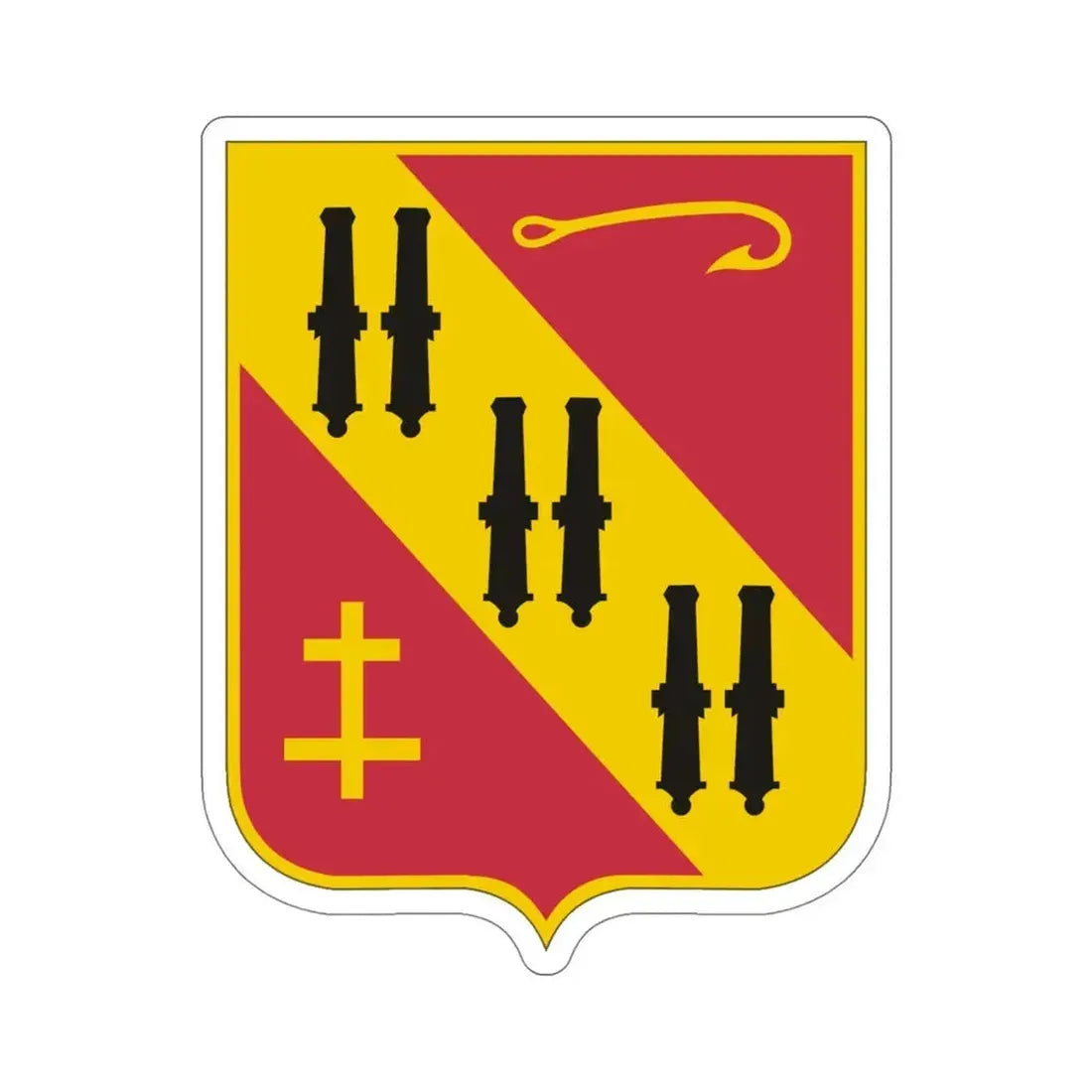 5th Air Defense Artillery (U.S. Army) STICKER Vinyl Die-Cut Decal 5 Inch - The Sticker Space