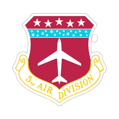 5th Air Division (U.S. Air Force) STICKER Vinyl Die-Cut Decal 6 Inch - The Sticker Space