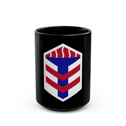 5th Armored Brigade (U.S. Army) Black Coffee Mug-15oz-The Sticker Space