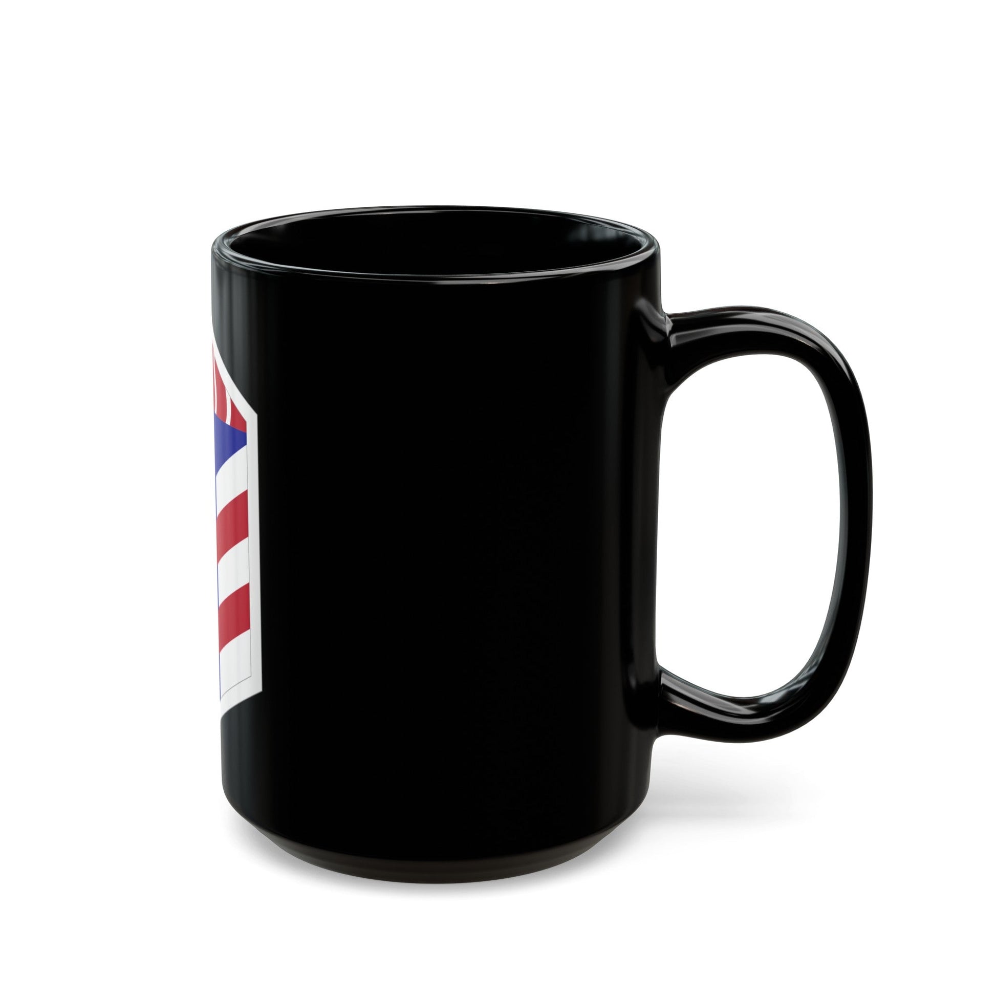 5th Armored Brigade (U.S. Army) Black Coffee Mug-The Sticker Space