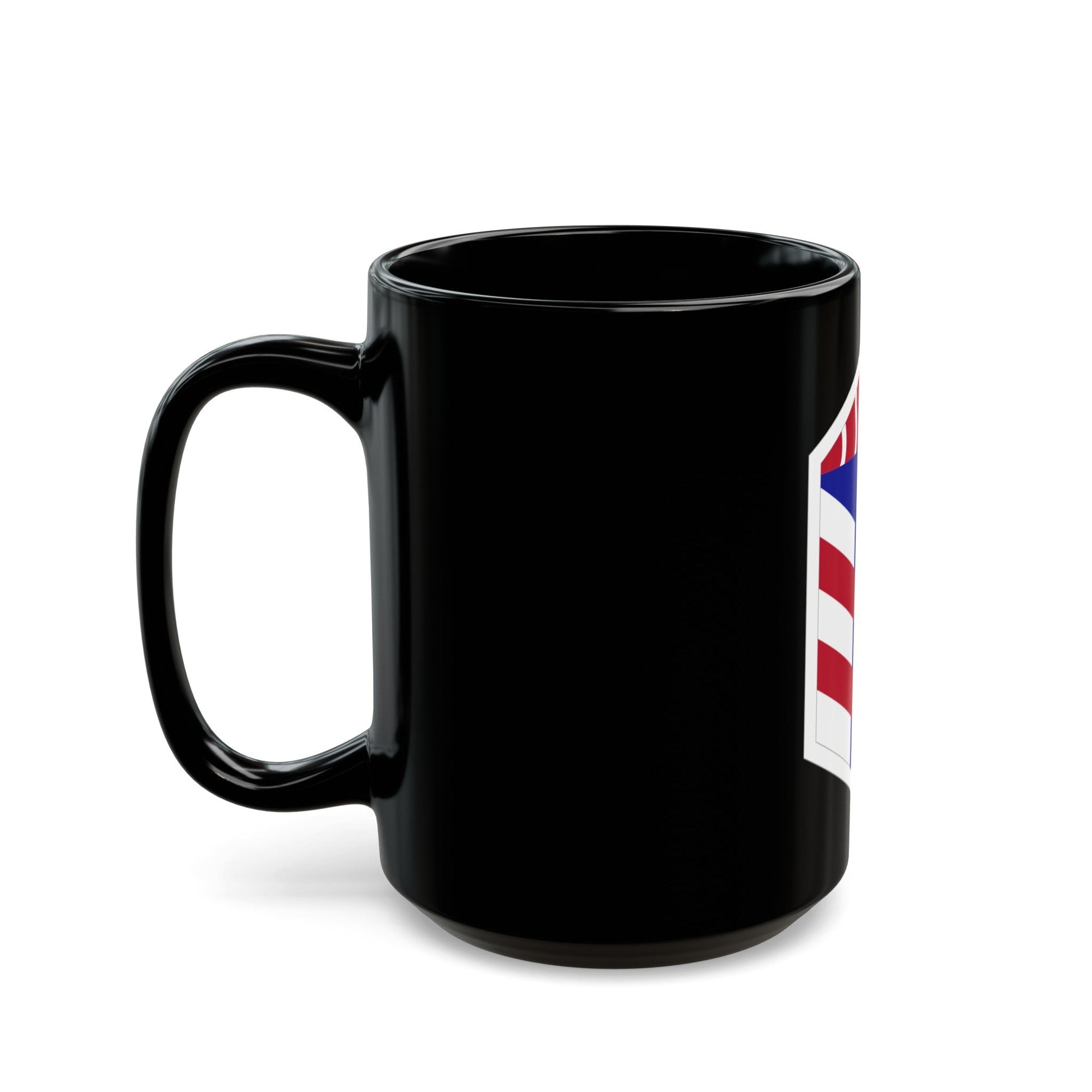 5th Armored Brigade (U.S. Army) Black Coffee Mug-The Sticker Space