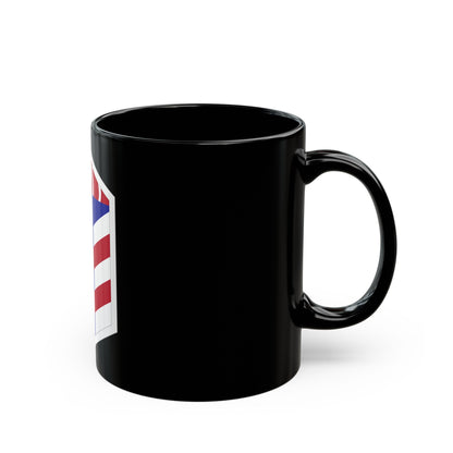 5th Armored Brigade (U.S. Army) Black Coffee Mug-The Sticker Space