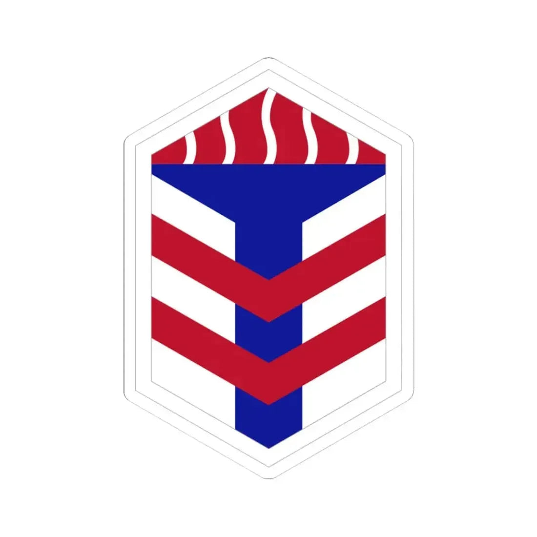 5th Armored Brigade (U.S. Army) STICKER Vinyl Kiss-Cut Decal 3 Inch White - The Sticker Space