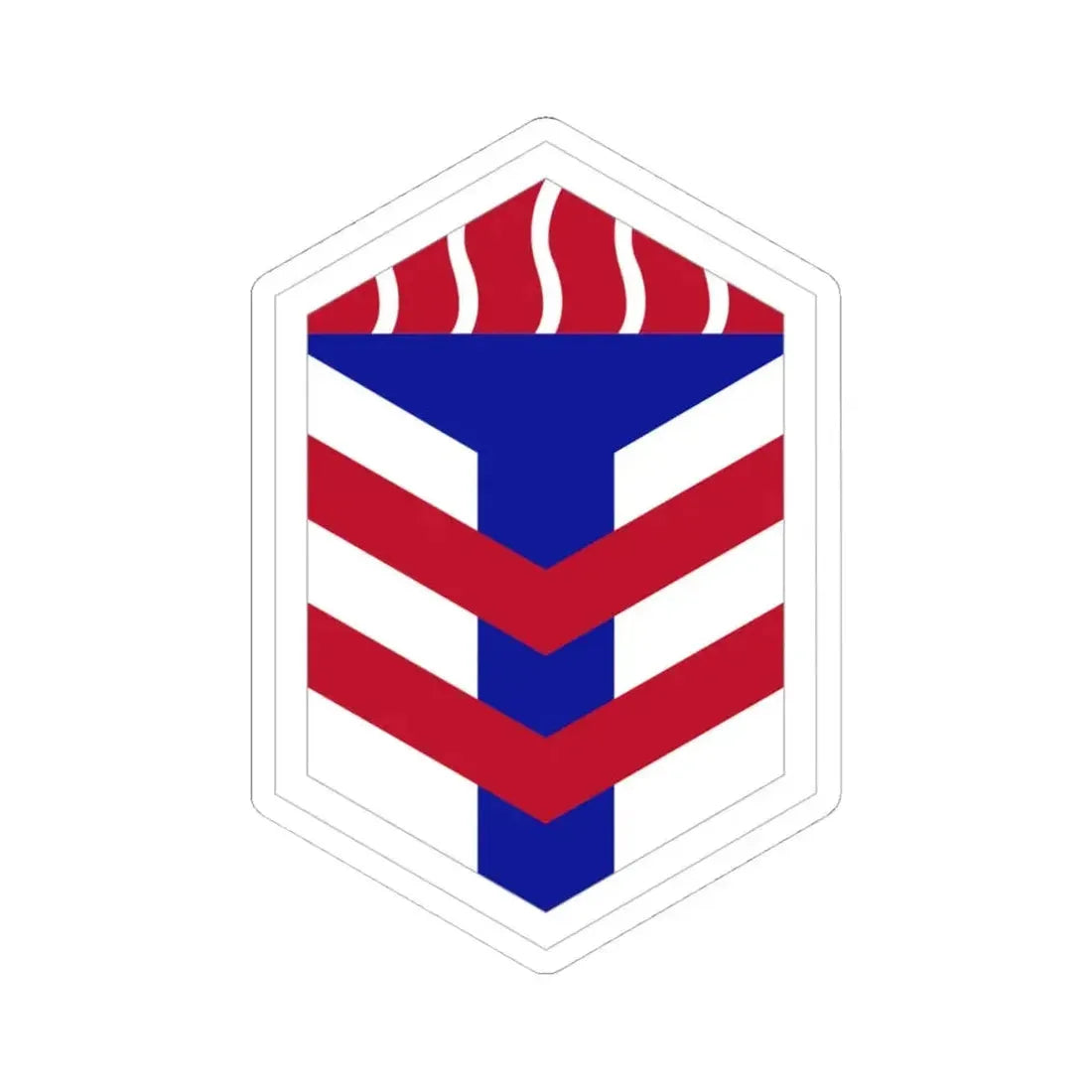5th Armored Brigade (U.S. Army) STICKER Vinyl Kiss-Cut Decal 4 Inch White - The Sticker Space