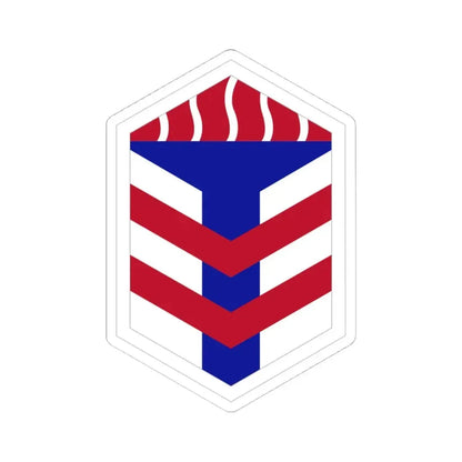 5th Armored Brigade (U.S. Army) STICKER Vinyl Kiss-Cut Decal 4 Inch White - The Sticker Space