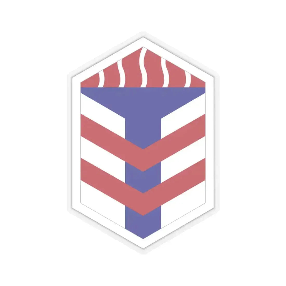 5th Armored Brigade (U.S. Army) STICKER Vinyl Kiss-Cut Decal 6 Inch Transparent - The Sticker Space