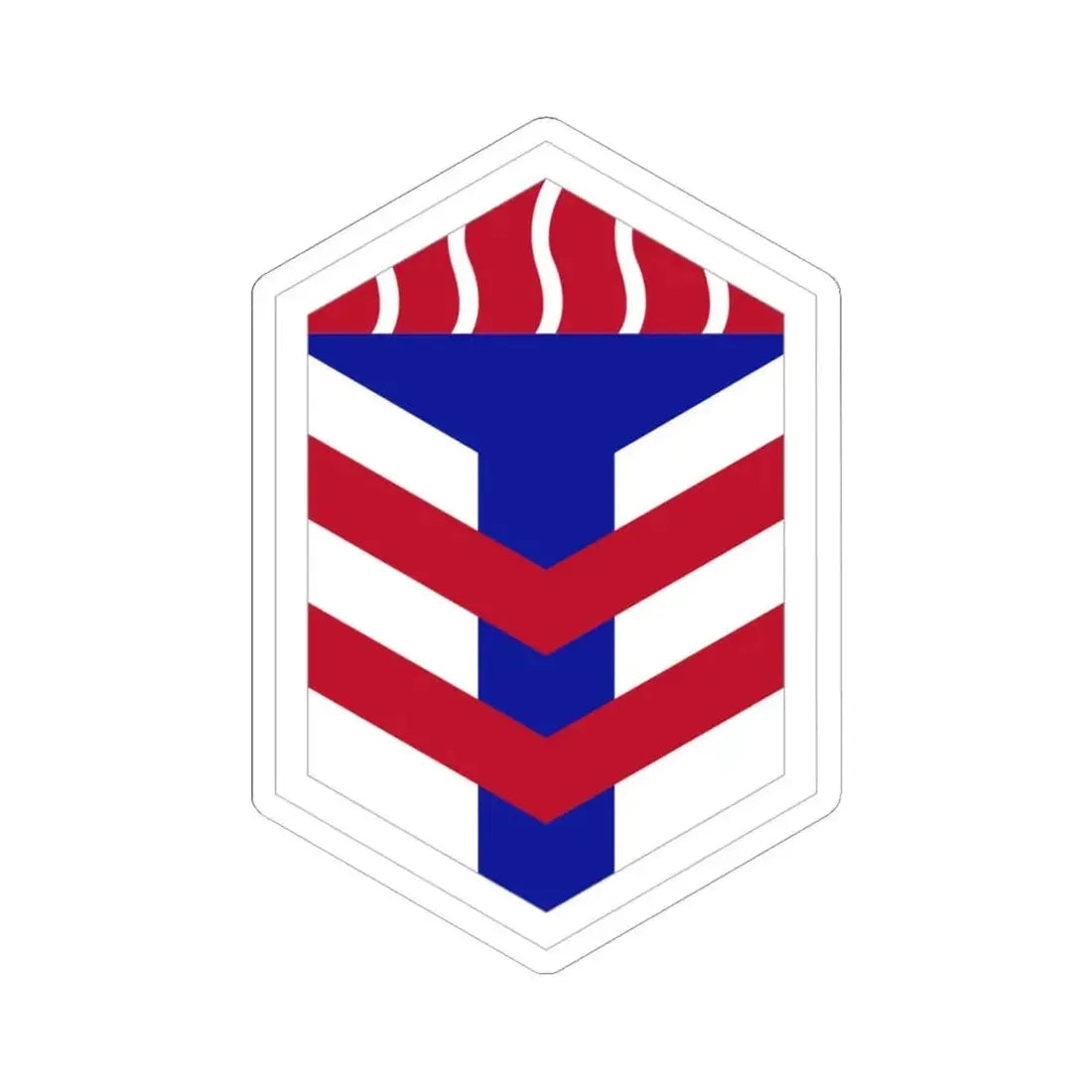5th Armored Brigade (U.S. Army) STICKER Vinyl Kiss-Cut Decal 6 Inch White - The Sticker Space