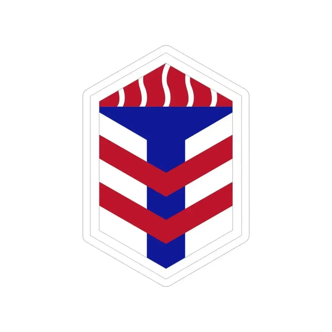 5th Armored Brigade (U.S. Army) Transparent STICKER Die-Cut Vinyl Decal 5 Inch - The Sticker Space