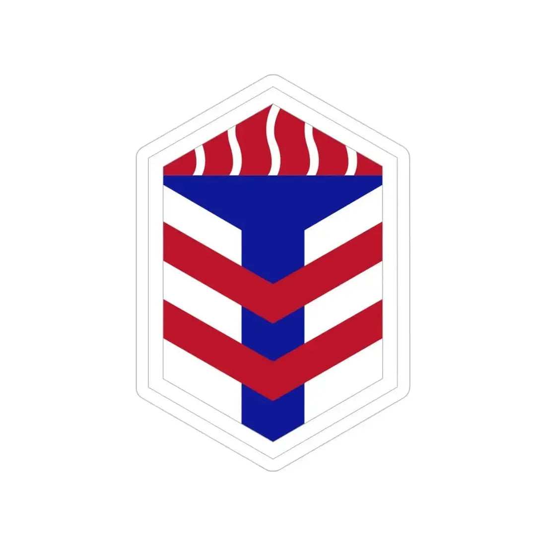5th Armored Brigade (U.S. Army) Transparent STICKER Die-Cut Vinyl Decal 5 Inch - The Sticker Space