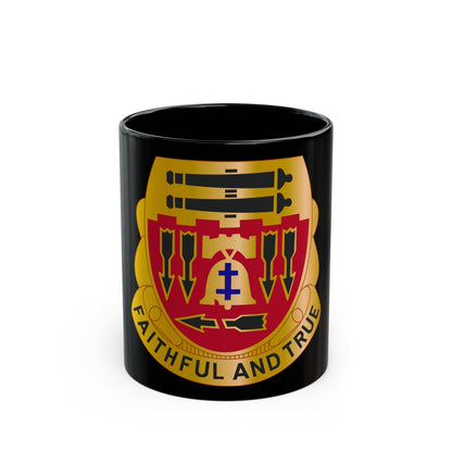 5th Artillery Regiment (U.S. Army) Black Coffee Mug-11oz-The Sticker Space