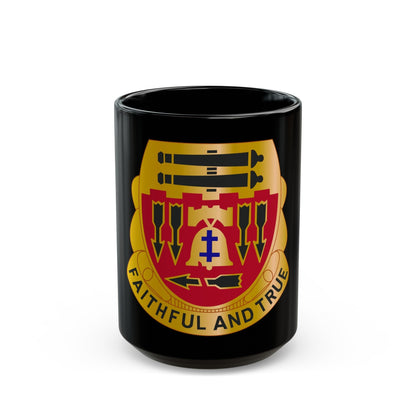 5th Artillery Regiment (U.S. Army) Black Coffee Mug-15oz-The Sticker Space