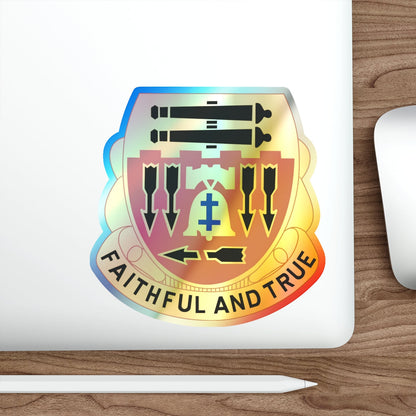 5th Artillery Regiment (U.S. Army) Holographic STICKER Die-Cut Vinyl Decal-The Sticker Space