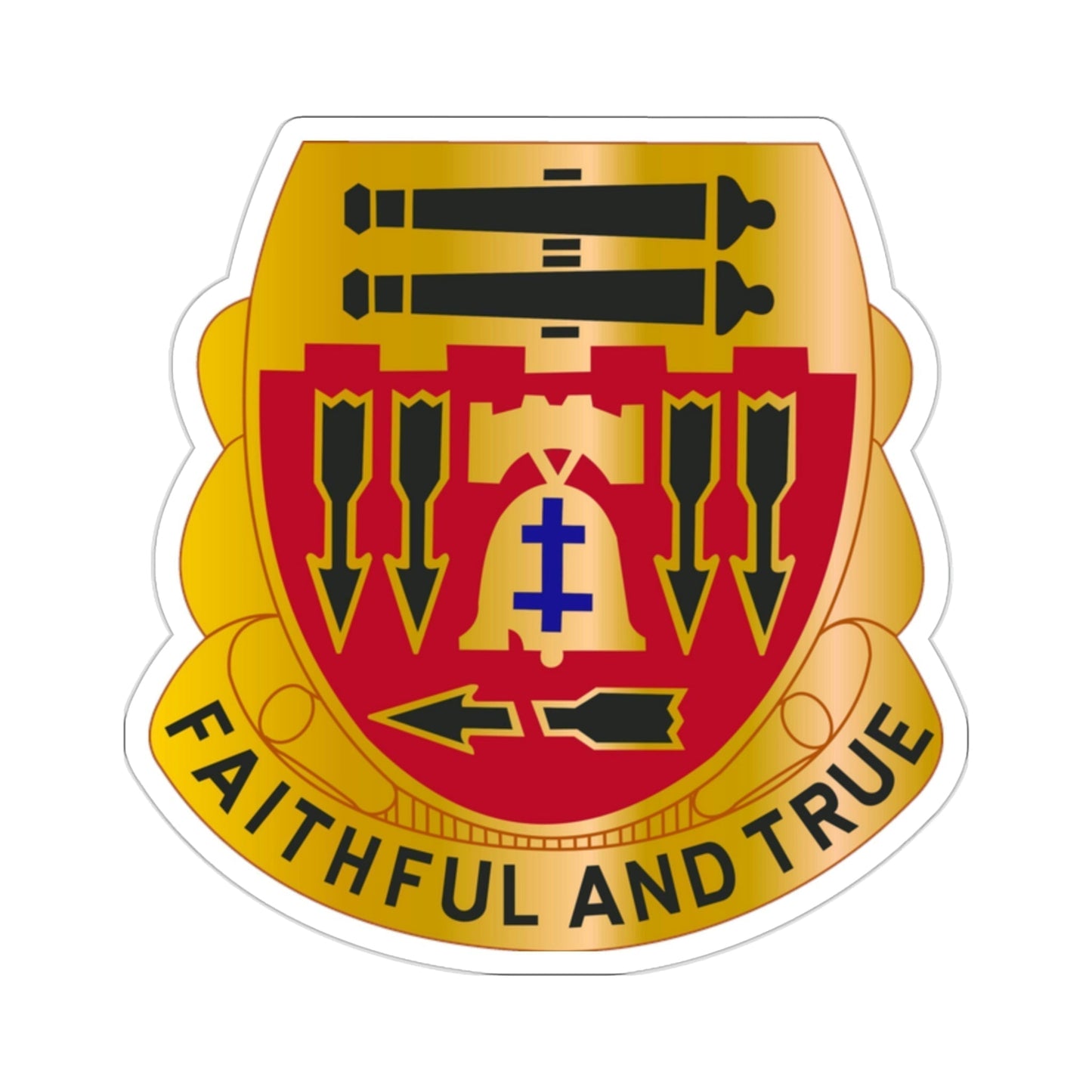 5th Artillery Regiment (U.S. Army) STICKER Vinyl Die-Cut Decal-2 Inch-The Sticker Space