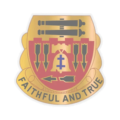 5th Artillery Regiment (U.S. Army) STICKER Vinyl Kiss-Cut Decal 2 Inch Transparent - The Sticker Space