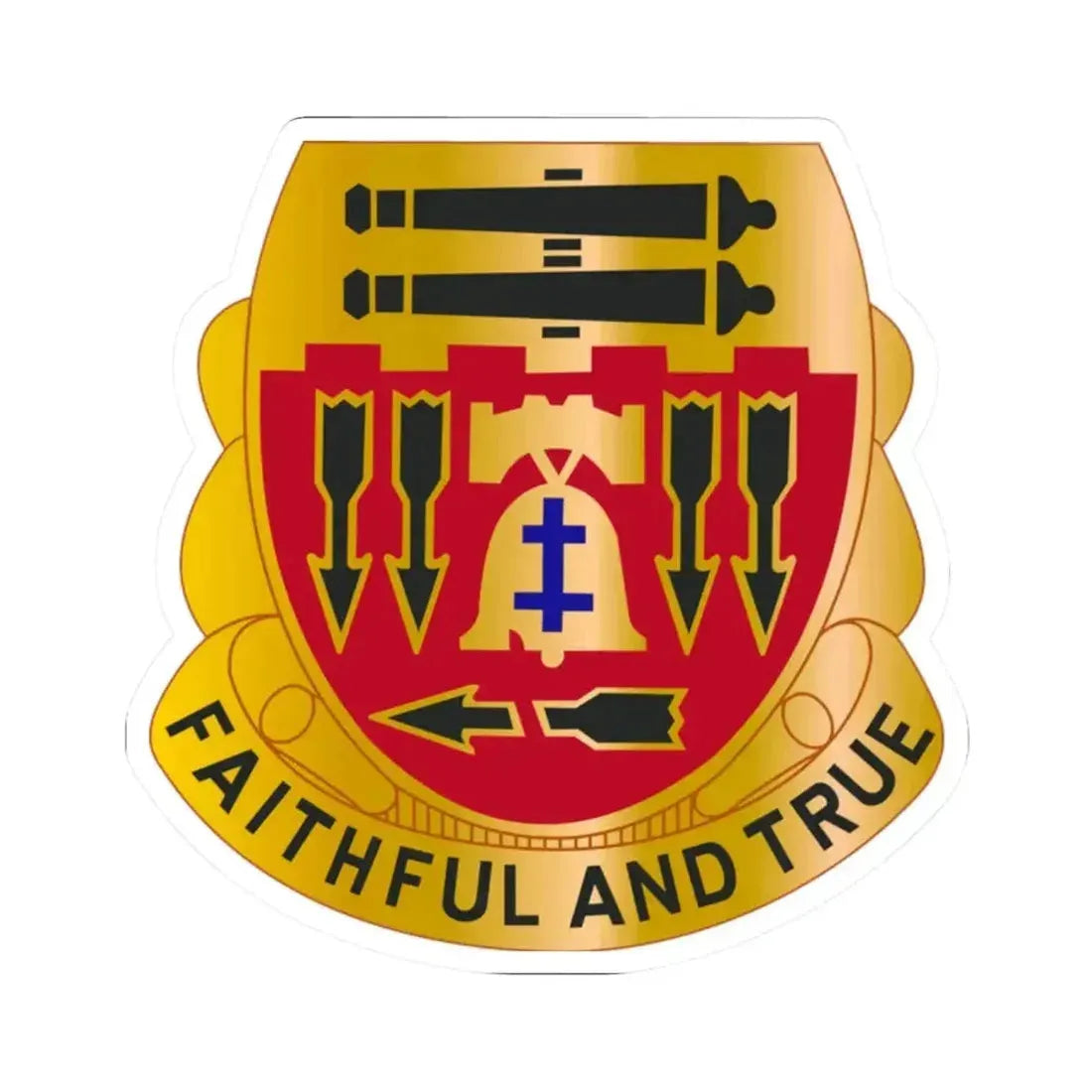 5th Artillery Regiment (U.S. Army) STICKER Vinyl Kiss-Cut Decal - The Sticker Space