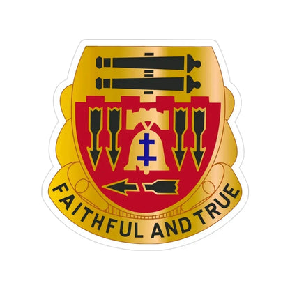 5th Artillery Regiment (U.S. Army) Transparent STICKER Die-Cut Vinyl Decal - The Sticker Space
