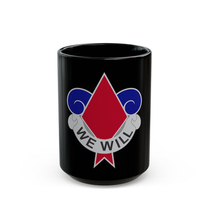 5th Infantry Division (U.S. Army) Black Coffee Mug-15oz-The Sticker Space