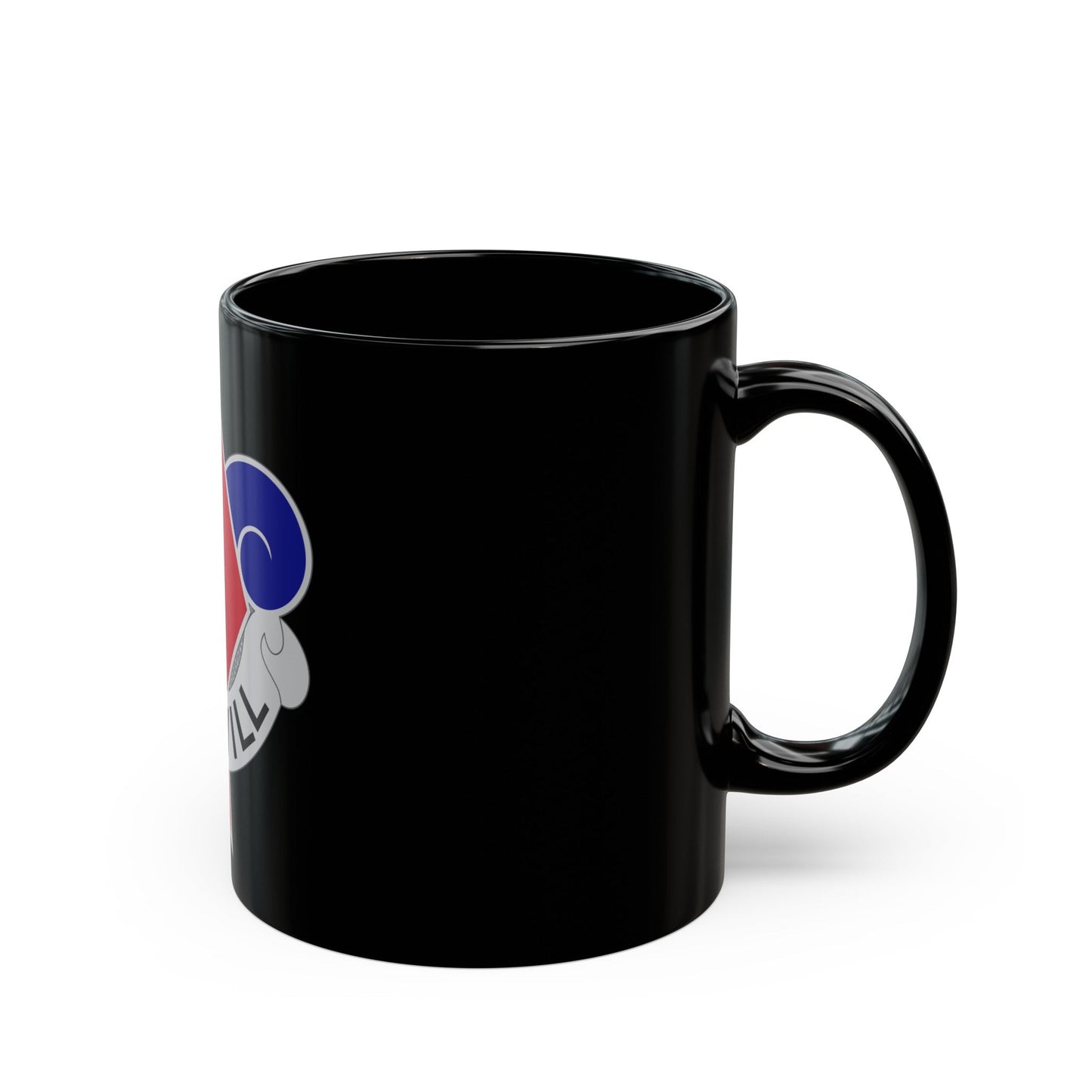 5th Infantry Division (U.S. Army) Black Coffee Mug-The Sticker Space