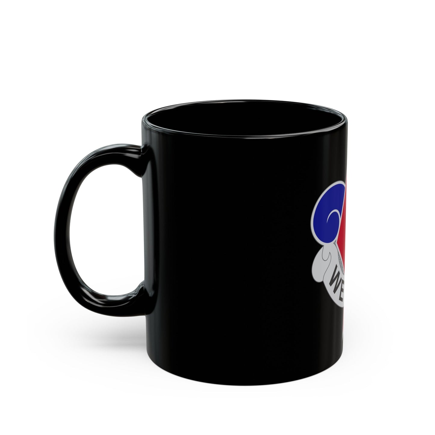 5th Infantry Division (U.S. Army) Black Coffee Mug-The Sticker Space