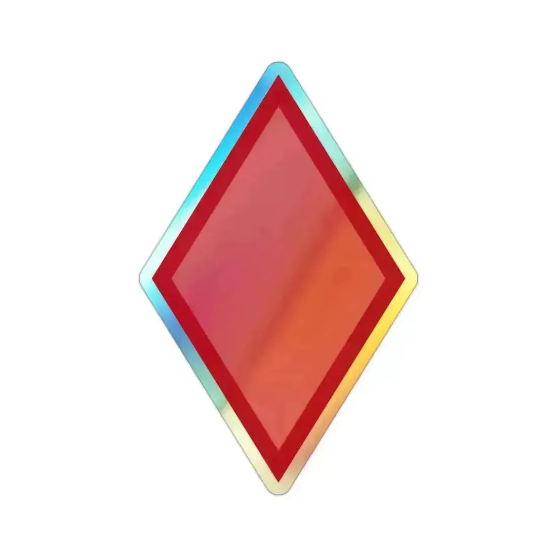 5th Infantry Division (U.S. Army) Holographic STICKER Die-Cut Vinyl Decal 2 Inch Holographic - The Sticker Space