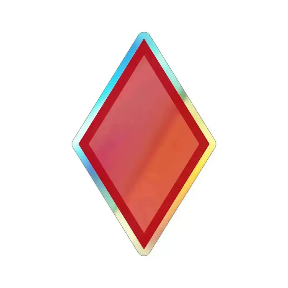 5th Infantry Division (U.S. Army) Holographic STICKER Die-Cut Vinyl Decal 3 Inch Holographic - The Sticker Space