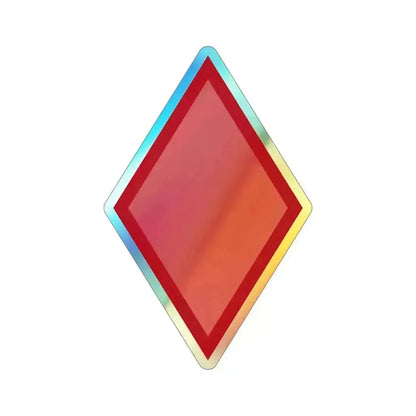5th Infantry Division (U.S. Army) Holographic STICKER Die-Cut Vinyl Decal 3 Inch Holographic - The Sticker Space