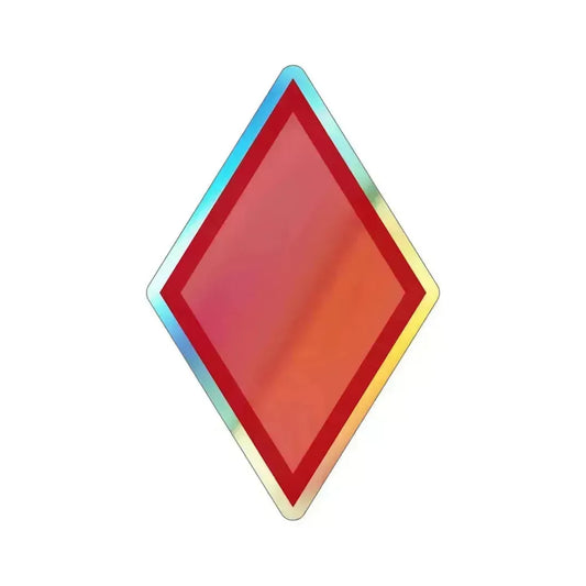 5th Infantry Division (U.S. Army) Holographic STICKER Die-Cut Vinyl Decal 6 Inch Holographic - The Sticker Space